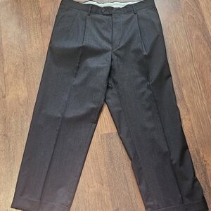 KIRKLAND SIGNATURE mens wool dress pants SIZE 36x28 CP8